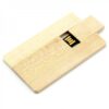 Usb Flash Card in Legno