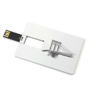 Usb Flash Card in Metallo