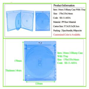 14MM 3-Bluray Case