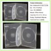 14MM 4-DVD Case super clear