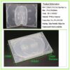 22mm 8-DVD Case Super Clear