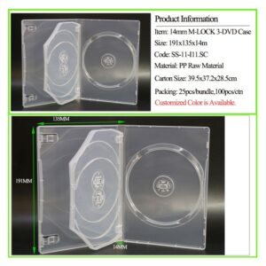 14mm M-LOCK 3 DVD Case