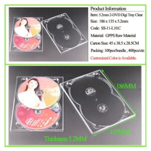 2-DVD Digi Tray 5.2mm